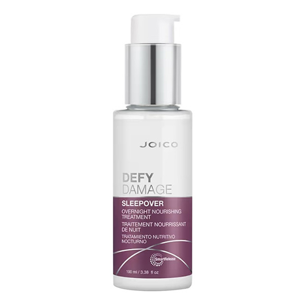 Ночная питательная эмульсия pH 3,2-4,2 Joico Defy Damage Sleepover Overnight Nourishing Treatment 100мл