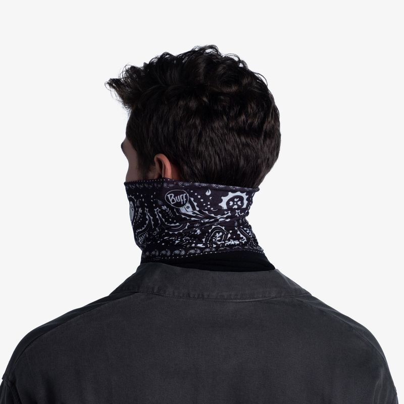 Шарф-труба трансформер Buff Polar Cashmere Black Фото 4