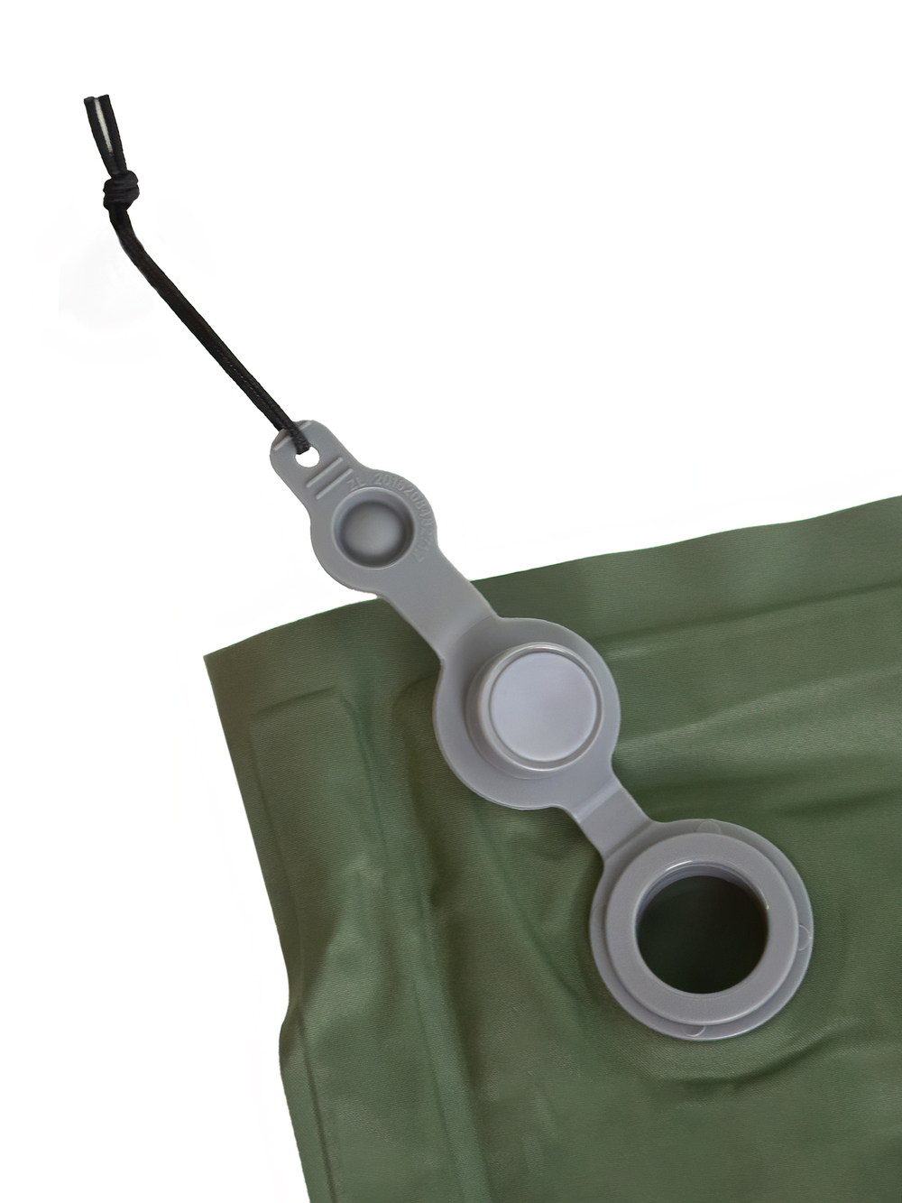 Коврик надувной односпальный Naturehike D series, с подушкой, хаки (CNK2550WS025)