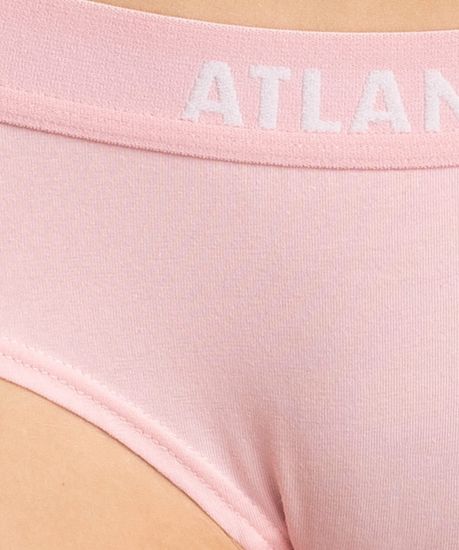 Женские трусы хипстеры (3шт) Atlantic Flamingo 3LP-181, розовые + темно-синие