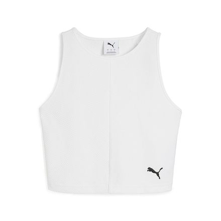 Женский топ PUMA WARDROBE ESS Ribbed Crop Top