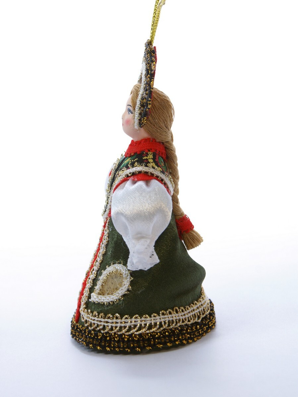 Кукла-подвеска в костюме Русская красавица