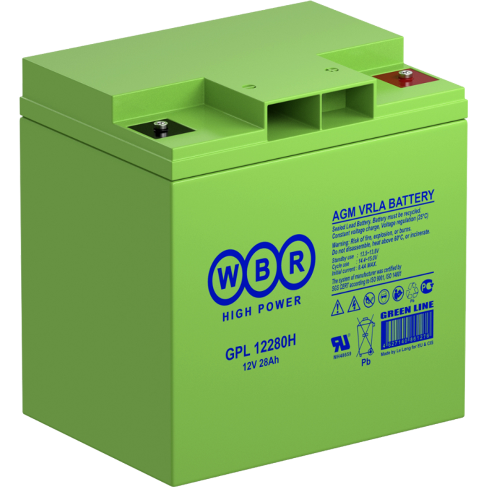 Аккумулятор WBR GPL12280H