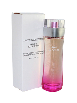 LACOSTE Touch of Pink lady tester 90ml edt