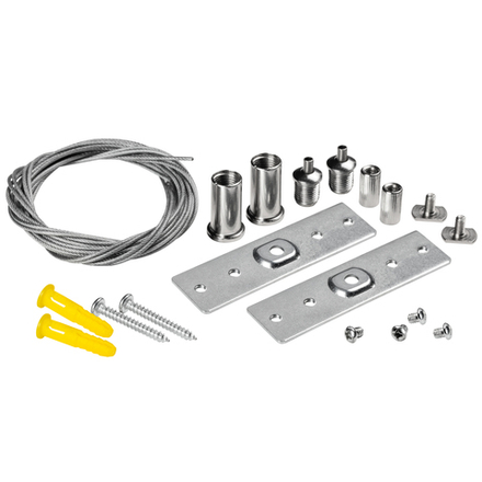 509170-5000 Комплект скрытых подвесов UNO PRO (2шт по 5м) к 509027(P)/509037P ЧЕРНЫЙ