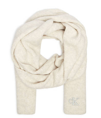 Шаль THICK EMBROIDERY Calvin Klein Jeans - экрю(K60K612664)