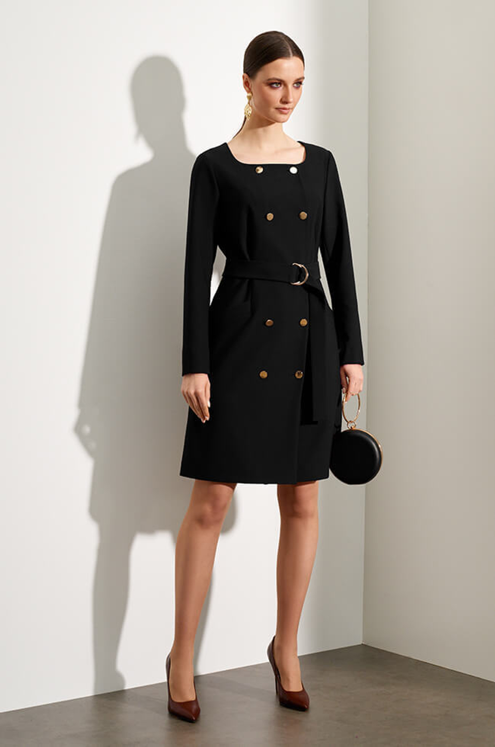 51413 Платье женское (черный)