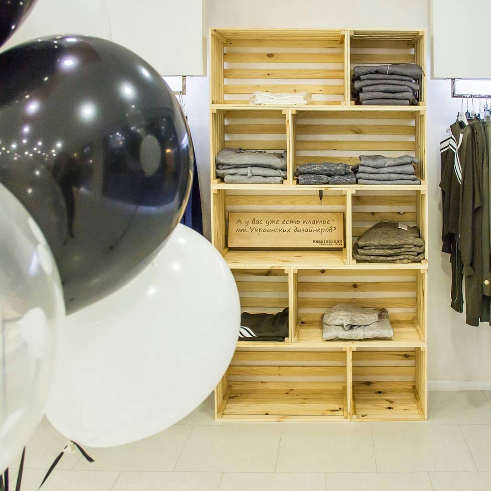 Стелаж из ящиков Я02