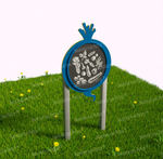 Уличный МАФ для конспектирования Овощи