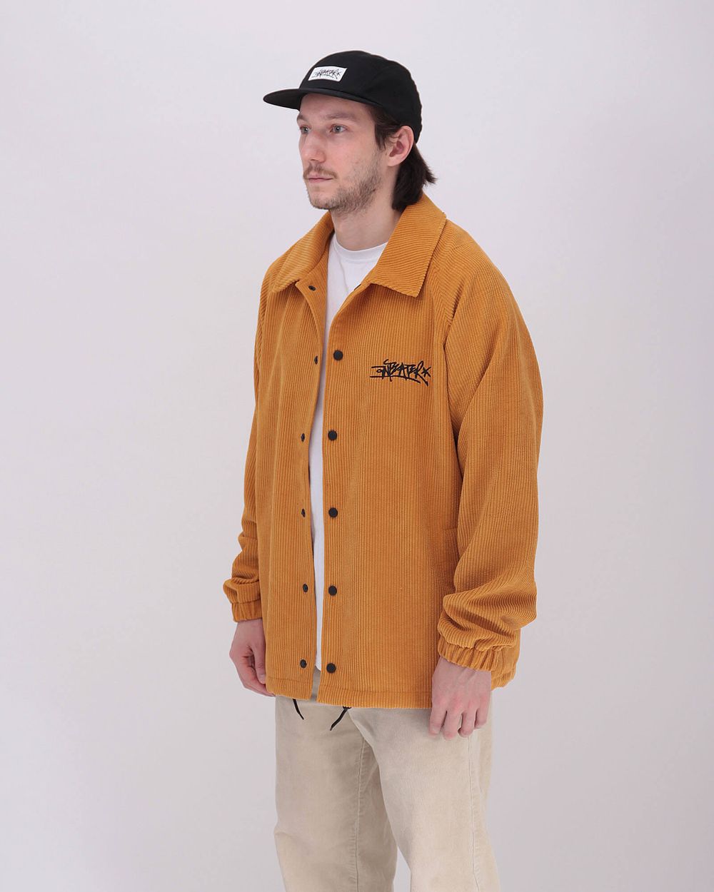 Купить Куртка Anteater Coach Velvet Желтая Куртка Anteater Coach Velvet Желтая