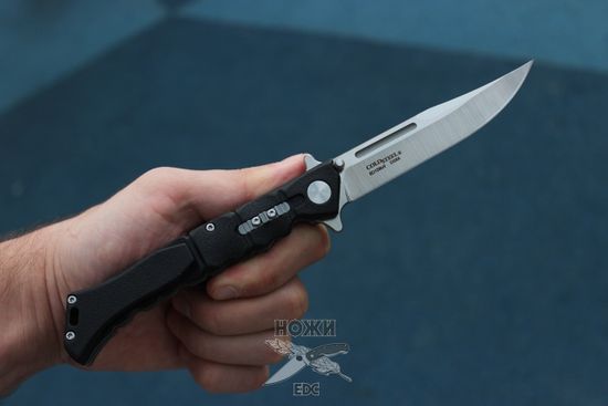 Складной нож Cold Steel 20NQL Luzon Medium c клинком из стали 8Cr13MoV, рукоять GRN