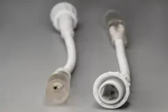 Переходник нить-дюралайт, белый, Teamprof (TPF-EC2-015-S-DL-W)