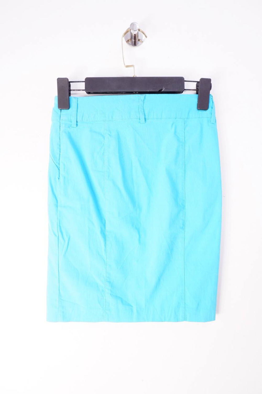 Юбка Oodji приятного оттенка, маркировка 34, визуально на 40 размер