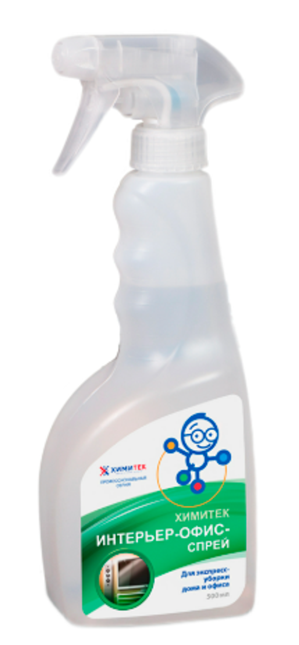 Средство моющее Интерьер-Офис-Спрей, бутылка 0,5л с триггером