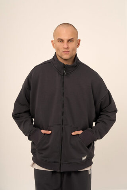 Толстовка KUL'TURA "ZIPPER" Фуме