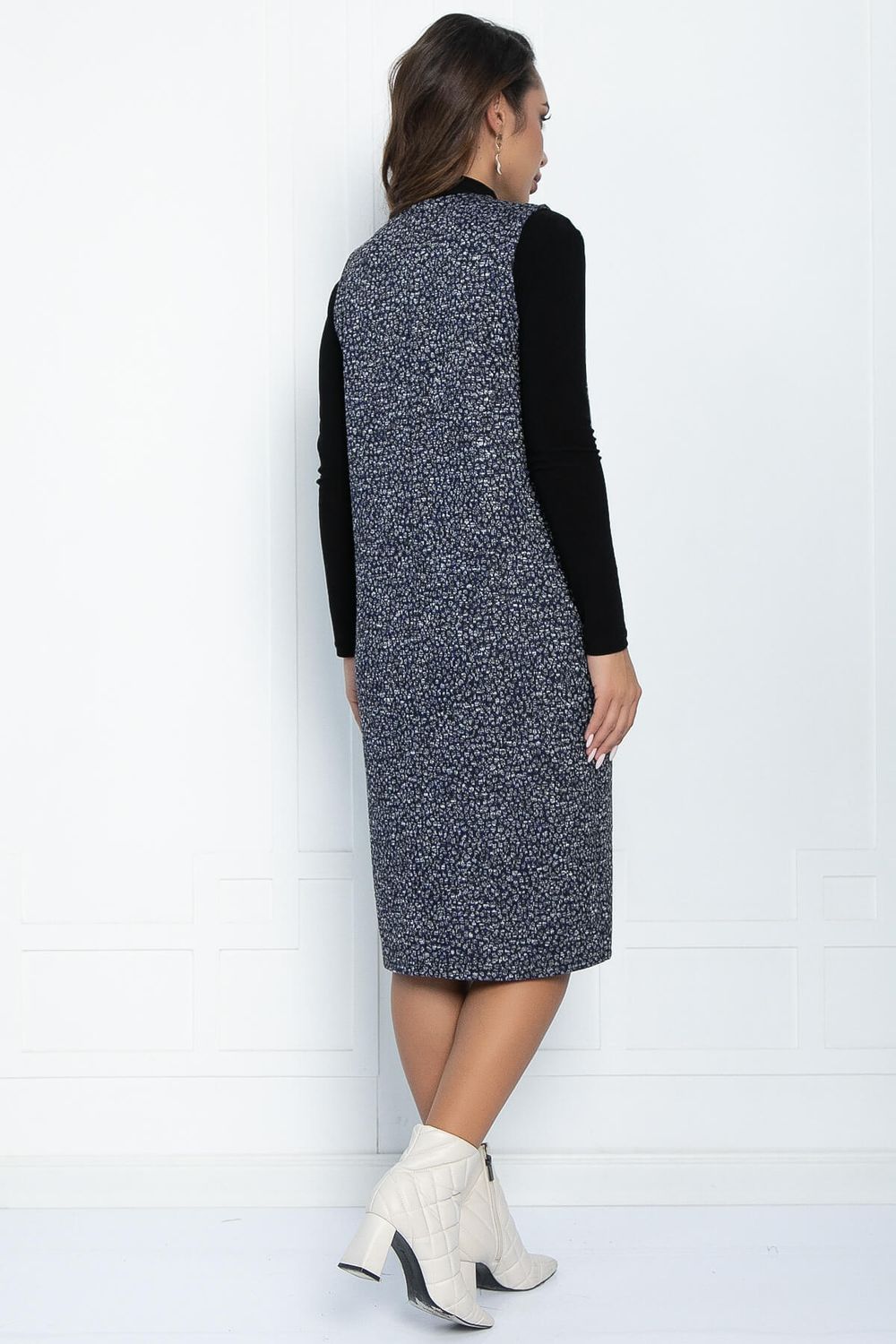 Сарафан Каролинн (темно-синий) П11213 LT Collection