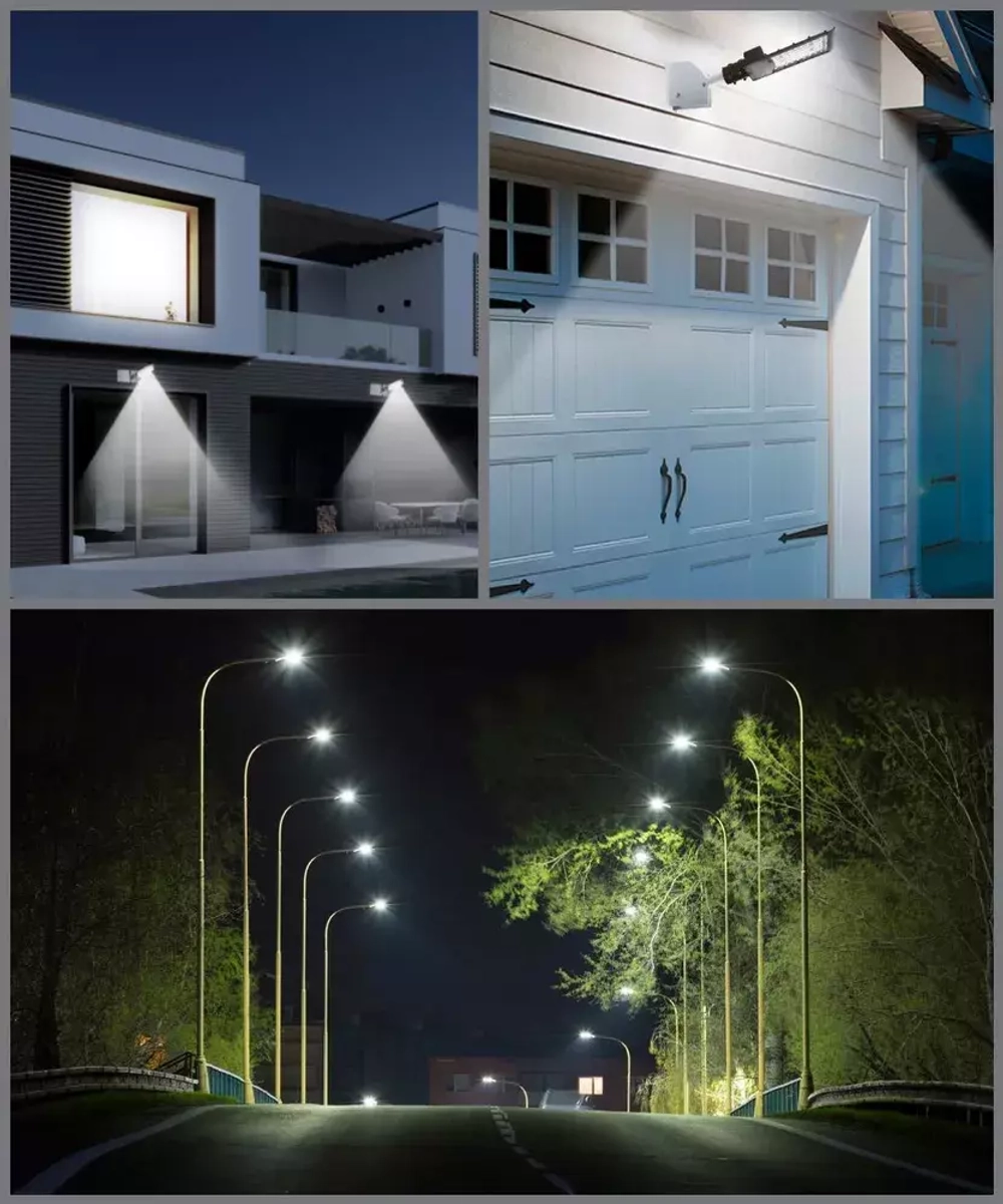 Светильник LED ДКУ уличный SP3033 100W 6400K серый Feron 32578