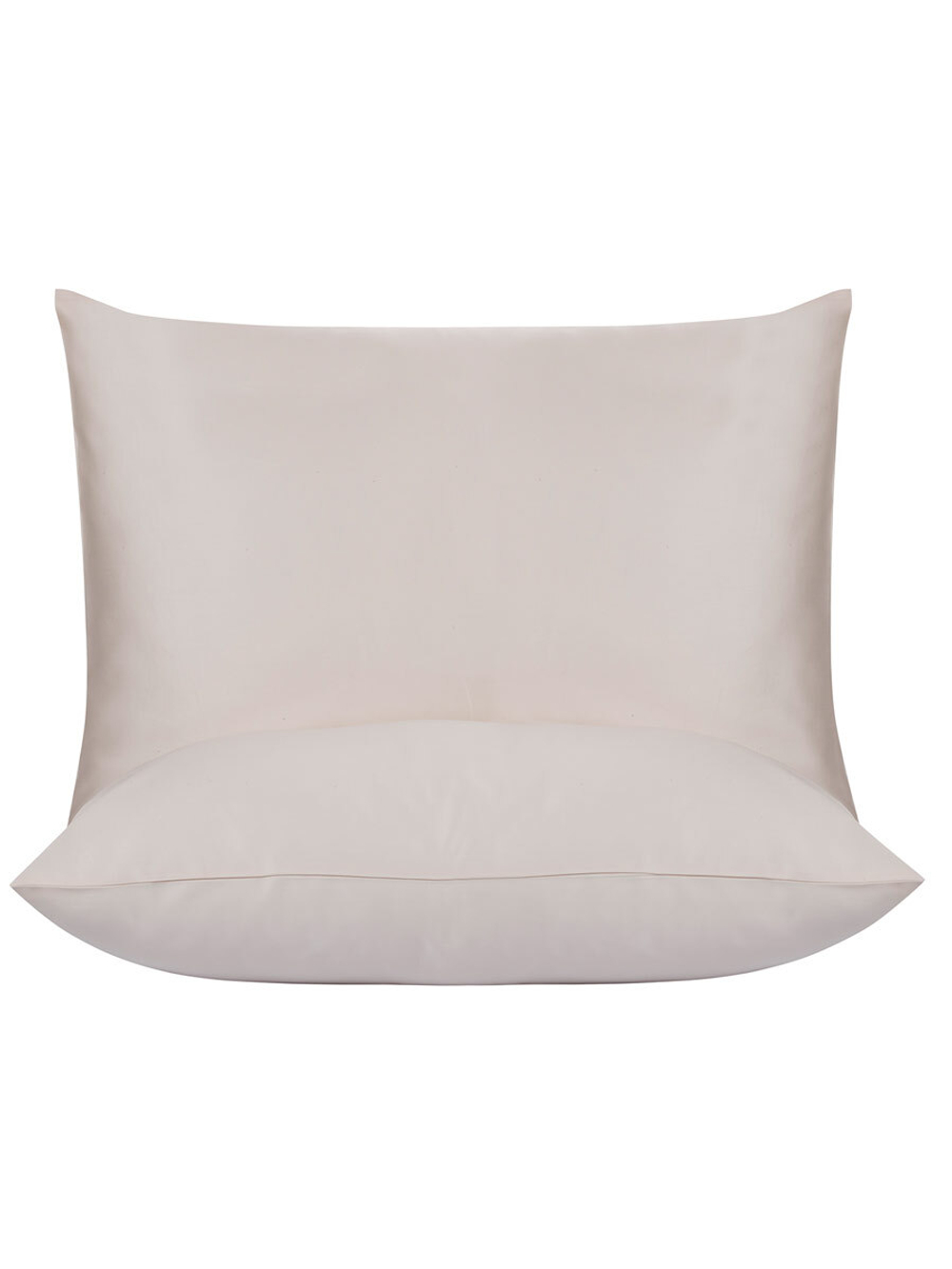 Наволочка 50х70 Tivolyo home Cатин бежевая