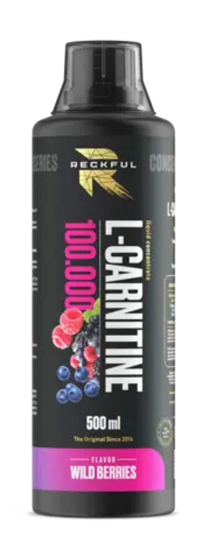 Л-Карнитин Reckful L-Carnitine 100.000 500 мл лесные ягоды