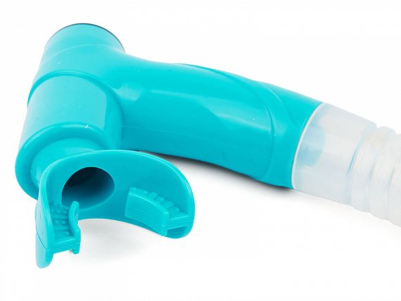 Трубка детская Sargan Астра прозрачный/бирюзовый