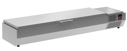 Холодильная витрина Carboma IDO A40 SM 1,3 0430 с крышкой
