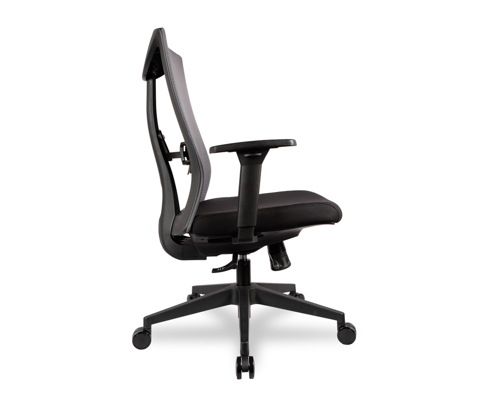 Кресло College CLG-428 MBN-B Grey