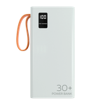 Внешний аккумулятор More choice PB22-30 30000mAh 2USB 2.1A с кабелем (White)