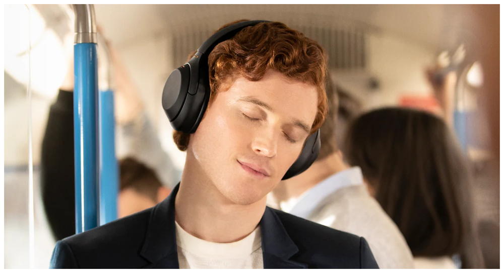 Беспроводные наушники с шумоподавлением Sony WH-1000XM4, Black | Черный