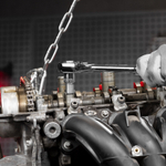 Набор торцевых головок, 1/2", головки 10 - 24 мм, с трещот. ключом, 12 предметов Matrix