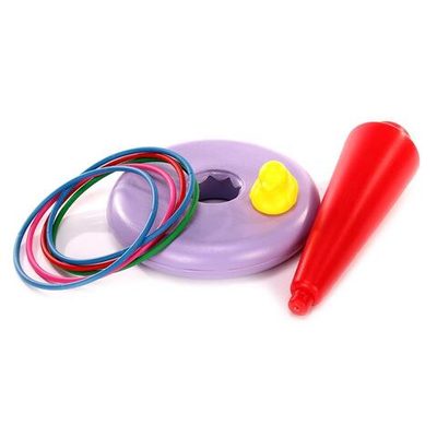 Кольцеброс (конус, 5 колец) (10*10*16 см), сетка