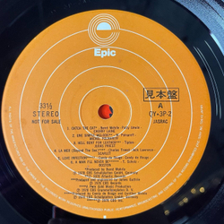 Винтажная виниловая пластинка LP Сборник New Years Hits From Epic Sony (Japan 1978) (Promo) Boston, Cheap Trick, Judas Priest