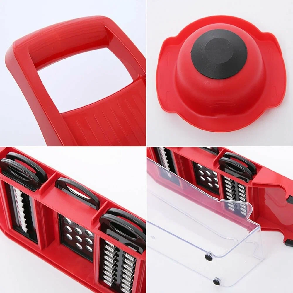 Фрукто-овощерезка 10в1 с контейнером и насадками универсальный