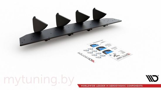 Диффузор бампера заднего для VOLKSWAGEN Golf VIII 19-...