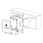 Встраиваемая посудомоечная машина Indesit DIS 1C69, 10 комплектов, 11.9 л, 818x448x550, конденсационная, белый