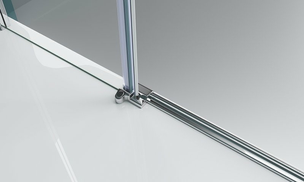Душевая дверь BelBagno Etna 140 ETNA-B-11-60+80-C-Cr профиль Хром стекло прозрачное