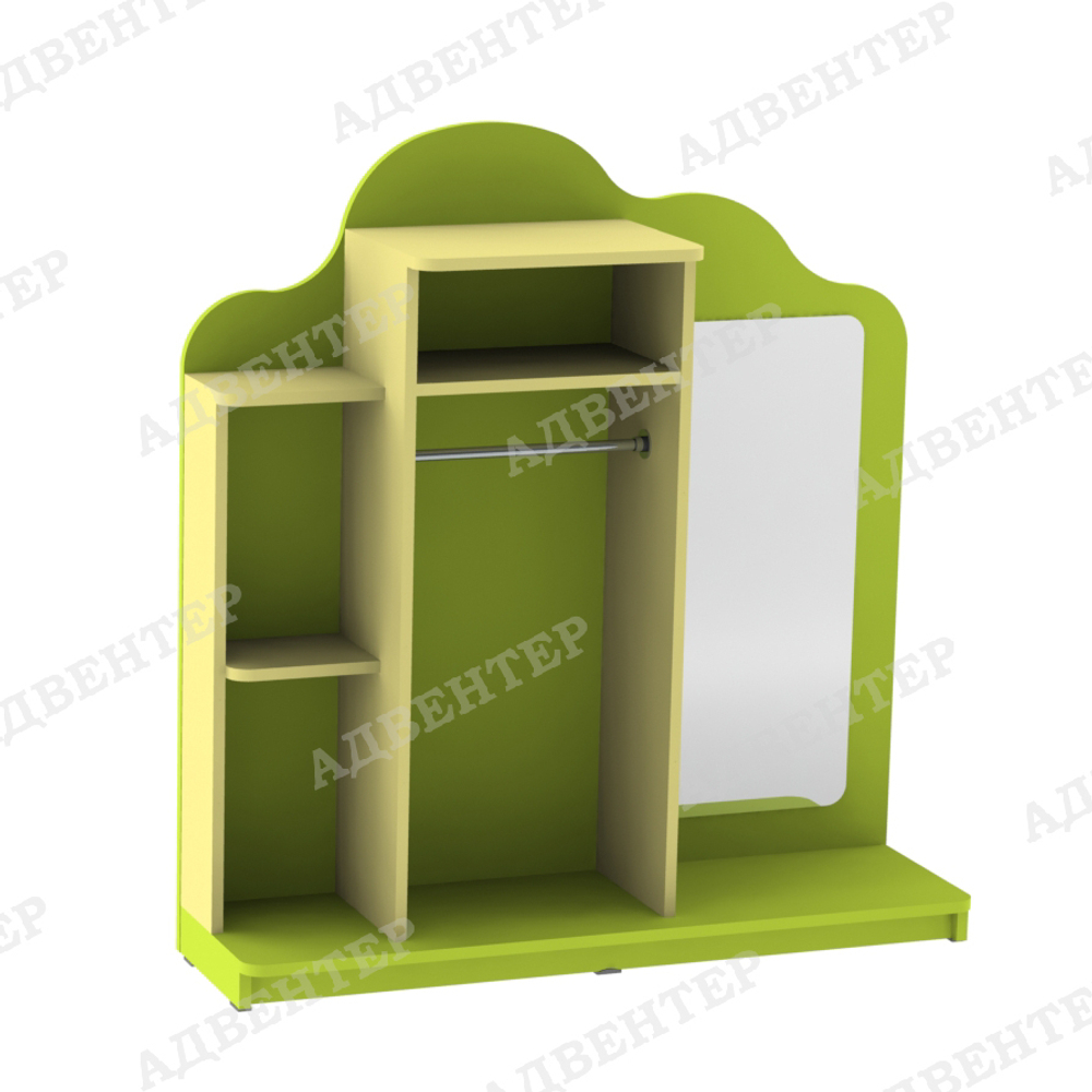 Игровая зона УГОЛОК РЯЖЕНИЯ с зеркалом