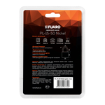 Замок навесной PL-WEATHER-1550 Nickel 4 fin key ( PL-15-50) диск. /блистер