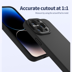 Чехол с складной подставкой для защиты объектива от Nillkin для iPhone 14 Pro, серия LensWing Magnetic Case (поддержка беспроводной зарядки)