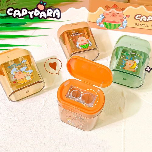 Точилка двойная "Милая капибара"