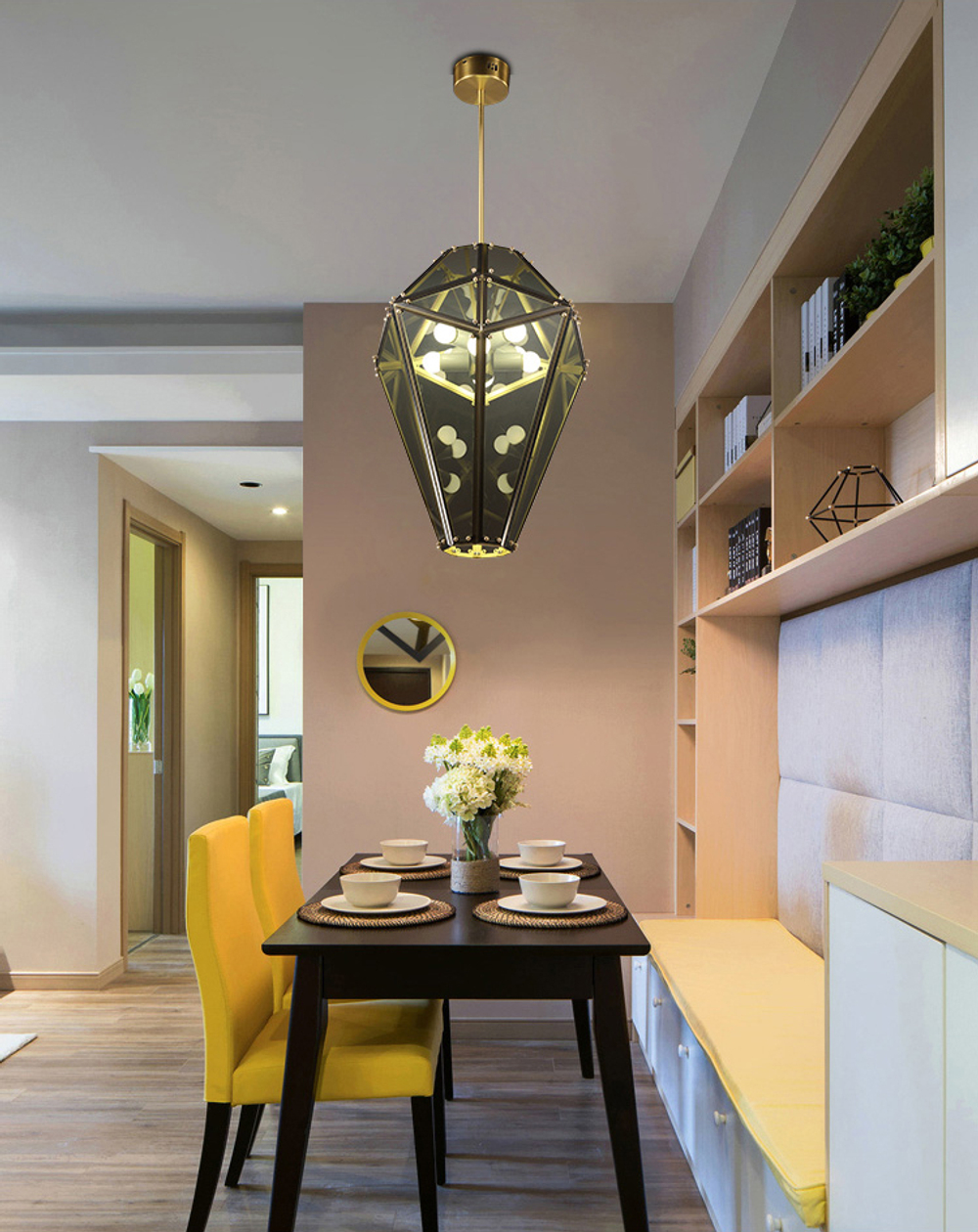 Ceiling design lamp  Empire by Lindsey Adelman (Clear)