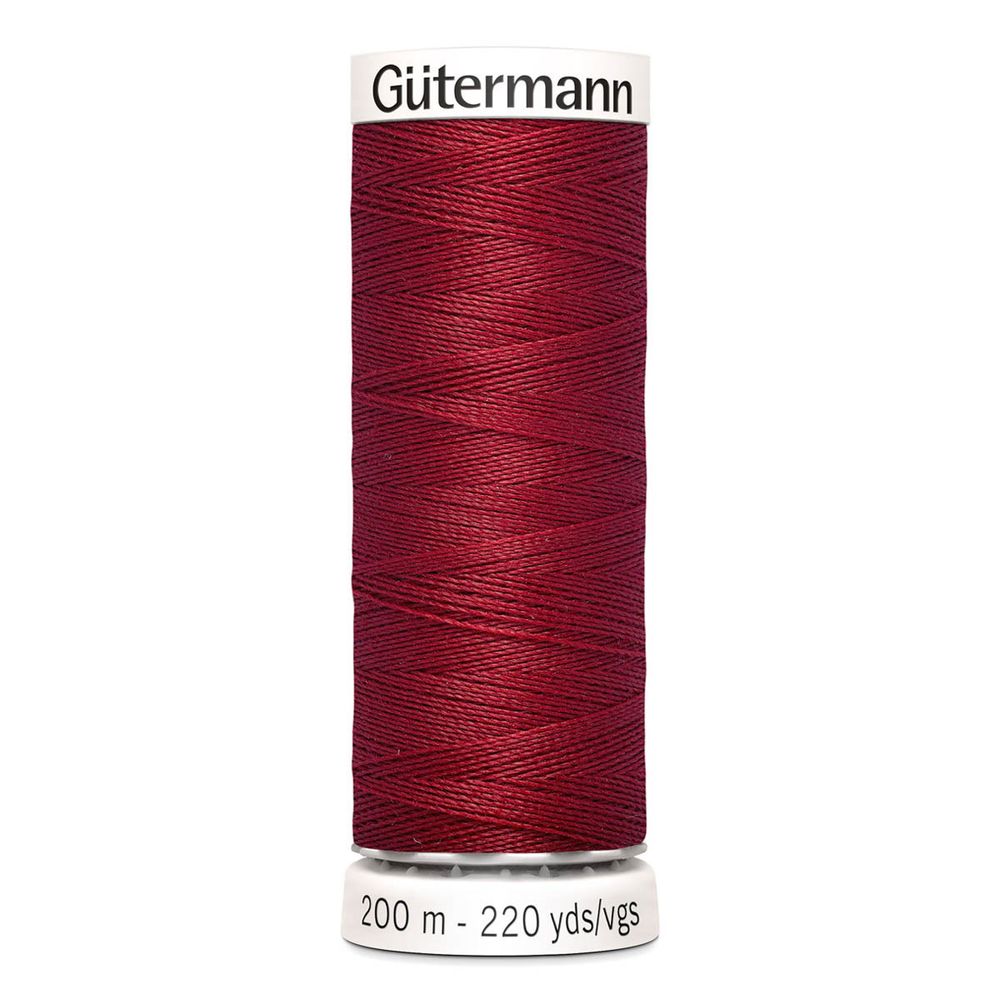 Нитки универсальные Gutermann Sew-all 100 (200 метров), 5 кат. | 367 т.красный