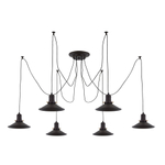 Citilux Эдисон CL451062 Люстра паук Венге