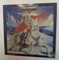 Винтажная виниловая пластинка LP Valkyria Валькирия (Россия 1993)