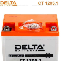 Аккумулятор Delta CT 1205.1 (12V / 5Ah) [YB5L-B, 12NS-3B]