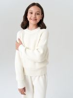 Джемпер для девочки AT1001 молочный