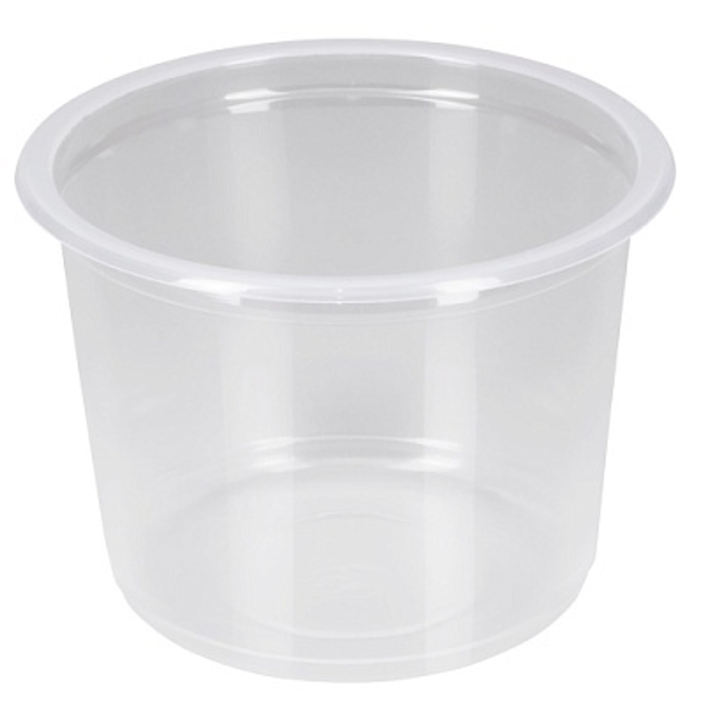 Одноразовые контейнеры 500мл D=115мм Выс:83мм ПП без крышки (50/500шт)