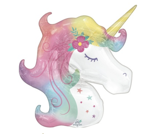 Фигура единорог спящий 33" An