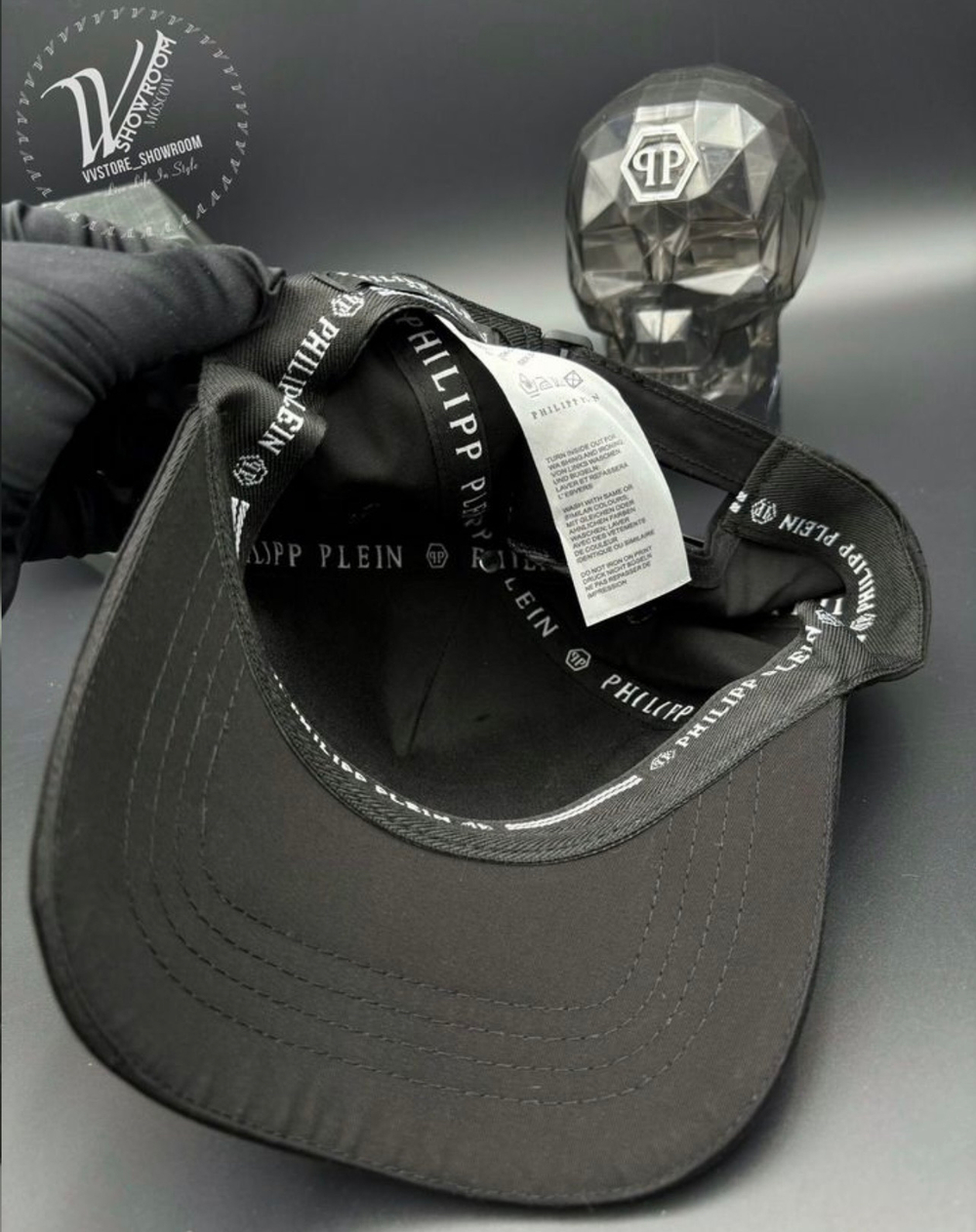 Бейсболка Philipp Plein премиум