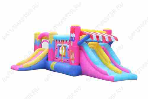 Батут для дома "Сладкое царство " 5,2*2,75*2,05 м