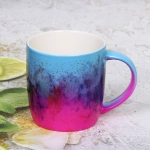 Кружка керамическая 330мл «Краски», микс цветов, цветная